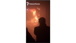 Пожар на махачкалинском рынке