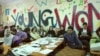 WATCH: The Afghan activist group YoungWomen4Change recently celebrated its first anniversary at the Sahar Gul Cafe.