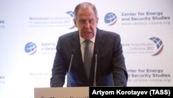 Șeful diplomației ruse, Sergei Lavrov la Conferința pe teme de neproliferare de la Moscova