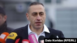 Георгий Вашадзе после выхода из тюрьмы