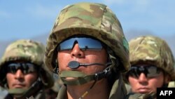 Kazakhstan's armed forces have trained for peacekeeping duties for most of the country's independent history. (file photo)