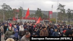 Митинг в Улан-Удэ