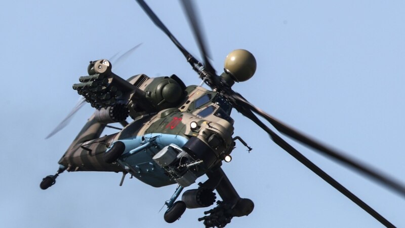 При крушении военного вертолёта в Краснодарском крае погибли два человека