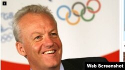 Azerbaijan -- Simon Clegg, The former head of the British Olympic Association now charged with running the first European Games in Azerbaijan, undated