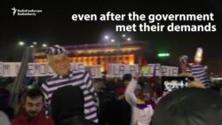 Bucharest Protesters Vow To Continue
