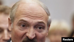 Belarusian President Alyaksandr Lukashenka: Putting on a defiant face
