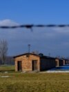 Auschwitz - Birkenau concentration camp, a look behind the barbed wire. 