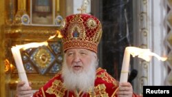 Глава Русской православной церкви патриарх Кирилл.