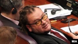 Министерот за култура Роберт Алаѓозовски 