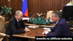 Владимир Путин и Валерий Лимаренко
