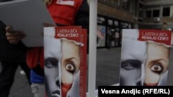 Jedna od kampanja u Srbiji protiv trgovine ljudima. ilustrativna fotografija