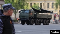 Під час репетиції параду в Москві, 7 травня 2025 року