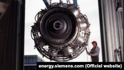 Газовые турбины Siemens, иллюстрационное фото