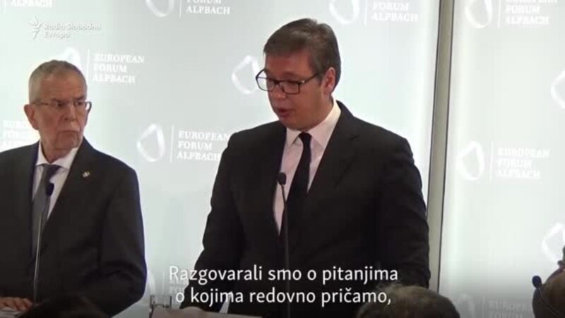 Vučić i Tači potvrdili da su se sastali u Beču