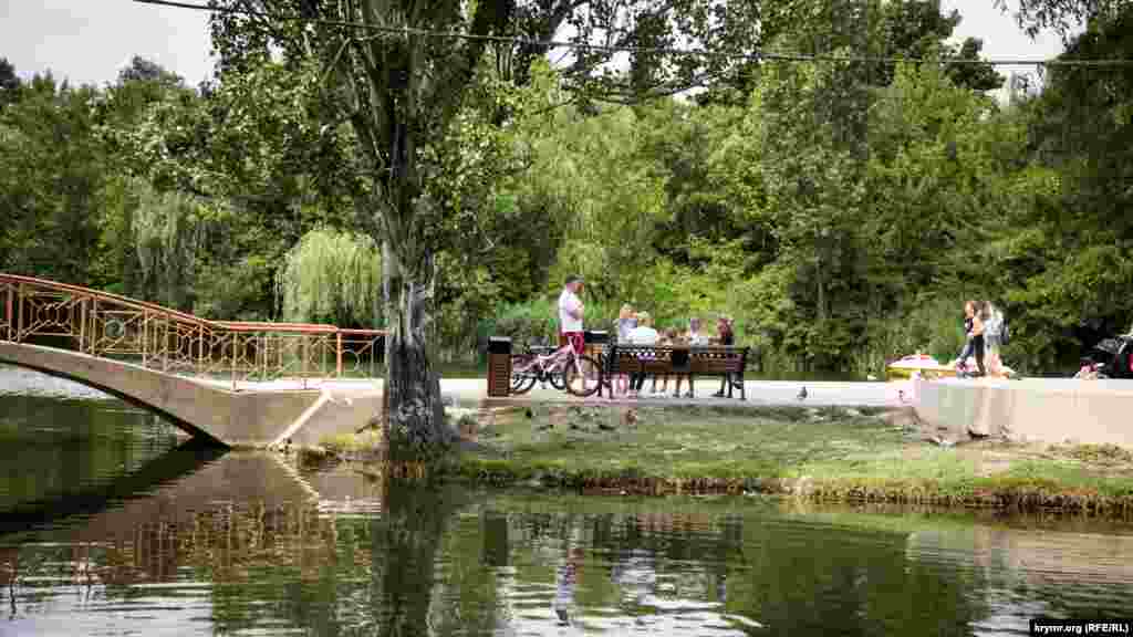 Парк имени Гагарина &ndash; одно из самых популярных мест отдыха в Симферополе