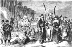 Повстанческий отряд в 1863 году