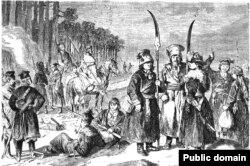 Паўстанцы 1863 году з Варшаўскай губэрні.