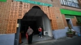 The Mosque Islah in Montreuil, on the outskirts of Paris, on September 9. Earlier that day, pigs’ heads were discovered at the building's entrance.