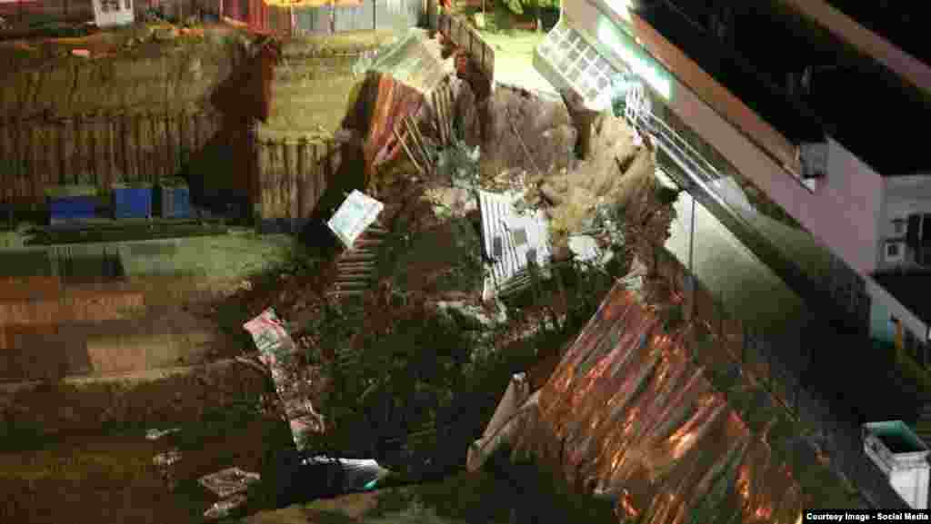 O imagine a accidentului de la Rîșcani (Foto: Alexandru Culibin/Facebook)