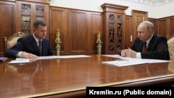 Andrey Kikot və Vladimir Putin
