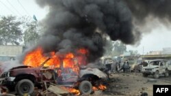 Pamje nga eksplodimi i makinës - bombë në Jamrud