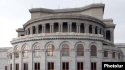 Armenia - National Opera building in Liberty Square in Yerevan, June, 2010