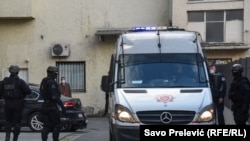 Policija dovodi članove "kavačkog klana" na saslušanje kod Specijalnog državnog tužioca, Podgorica, 21. april 2021.