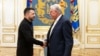 Володимир Зеленський і Кіт Келлог. Київ, 11 вересня 2025 року 