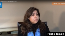 Marjan Sheikholeslami TV Interview Screengrab