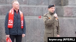 Олександр Череменов (праворуч) на мітингу КПРФ у Севастополі, архівне фото