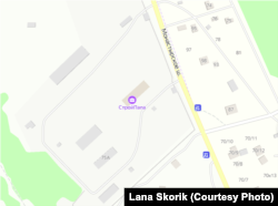 Строительный магазин «Стройпапа» на территории военного городка, скриншот Яндекс-карты