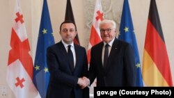 საქართველოს პრემიერ-მინისტრი ირაკლი ღარიბაშვილი, გერმანიის პრეზიდენტი ფრანკ-ვალტერ შტაინმაიერი