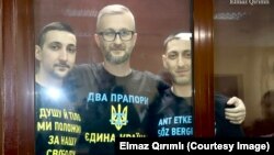 Aziz Ahtemov, Nariman Celâl ve Asan Ahtemov, arhiv fotosı