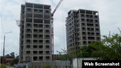 ბათუმში, შსს-ს თანამშრომლებისთვის მშენებარე კორპუსი