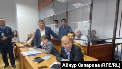 На суде над обвиняемыми по делам о Январских событиях в Атырау. 19 сентября 2022 года