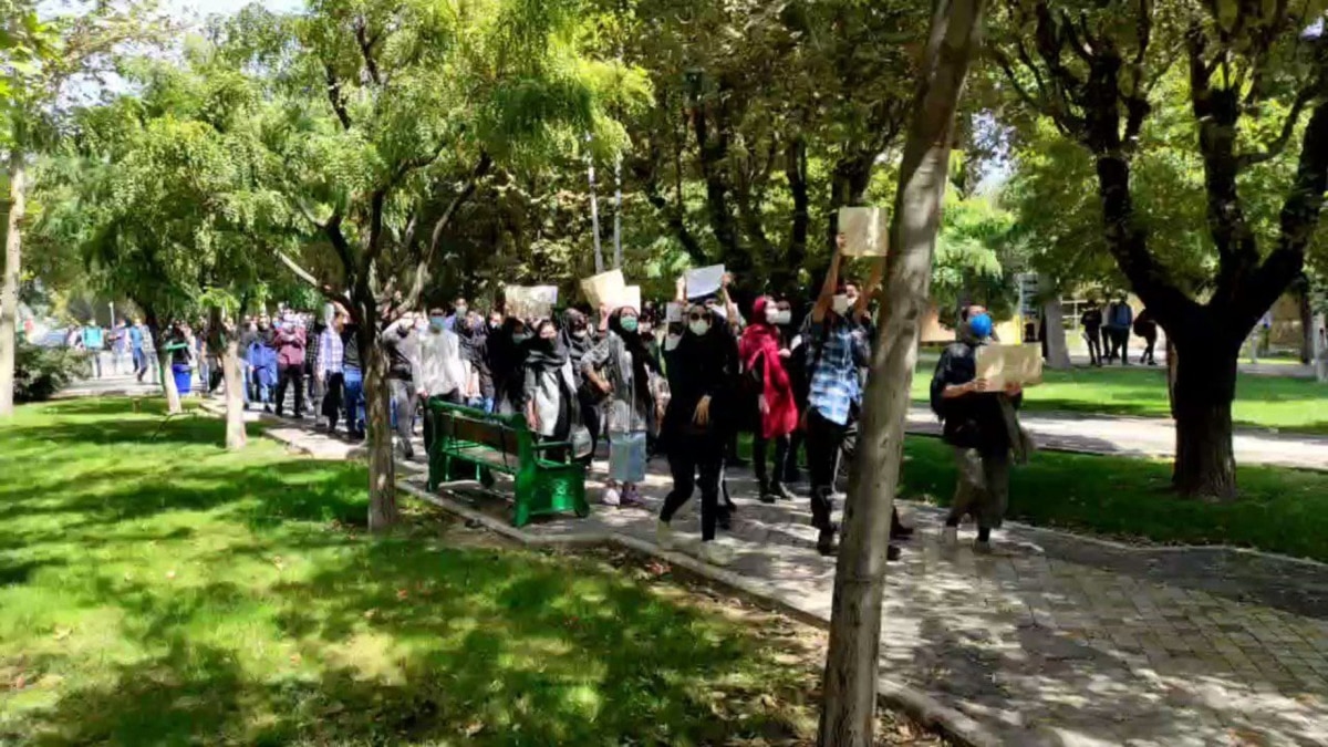 Iranian Officials Say Student Protesters Arrested, Sent To Reeducation Camps