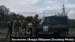 Захваченный бойцами ВСУ военный автомобиль кадыровцев, Харьковская область, 15 сентября 2022 года