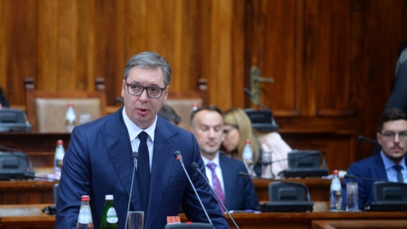 Вучиќ: моја должност е да дојдам во Собранието и да им одговорам на сите за планот за Косово