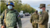 Militari ruși din cadrul Forțelor Mixte de Menținere a Păcii din regiunea transnistreană, la punctul de control amplasat pe podul de la Vadul lui Vodă, Republica Moldova, 14 septembrie 2022