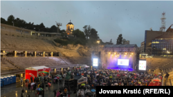 Fotoarhiv: Koncert na Stadionu Tašmajdan tokom Evroprajda u Beogradu, 17. septembar 2022. 