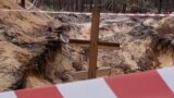 Ukrainians Find Bodies With Ropes Around Necks In Mass Burial Site Near Izyum