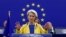Ursula von der Leyen évértékelője Strasbourgban 2022. szeptember 14-én