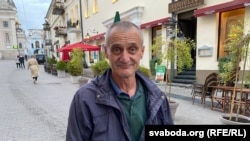  Корреспондент Белорусской редакции Азаттыка Олег Груздилович после освобождения 