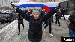 Protests in support of Aleksei Navalny have been held across Russia in recent weeks.
