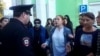 Protesters In Russia's Daghestan Rally Against Military Call-Up GRAB 2