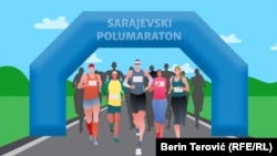 Na Sarajevski polumaraton prijavili su se trkači iz 42 zemlje svijeta. Očekuje se oko 2.000 učesnika.