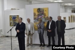 Vernisajul expoziției „Revelații în culoare”, Galeria Brâncuși, Chișinău, 22 septembrie 2022.