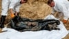 UKRAINE -- Near Izyum, dead Ukrainian soldiers were found with their hands tied, September 16, 2022
