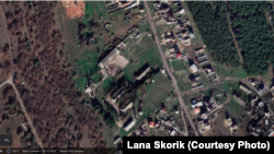 Военный городок на Монастырском шоссе, скриншот карты Google, дата спутниковой съемки – декабрь 2020 года
