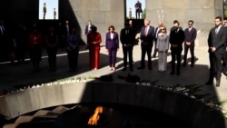 U.S. House Speaker Pelosi Honors Armenian Massacre Victims In Yerevan